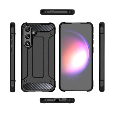 Dėklas Hybrid Armor Samsung Galaxy A16 / A16 5G Armored Hybrid Case - Juodas 3 Dėklas Hybrid Armor Samsung Galaxy A16 / A16 5G Armored Hybrid Case - Juodas 3