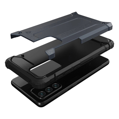 Hybrid Armor Dėklas skirtas Samsung Galaxy A56 - Sidabrinis 3