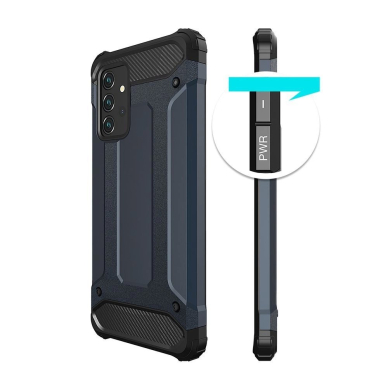 Hybrid Armor Dėklas skirtas Samsung Galaxy A56 - Sidabrinis 5