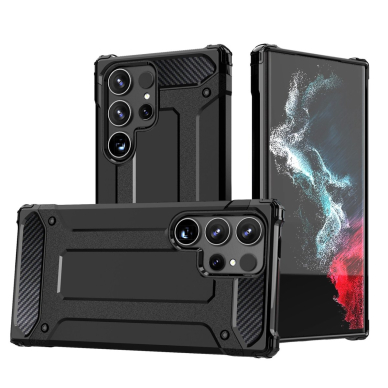 Xiaomi Redmi Note 14 5G Hybrid Armor dėklas - juodas