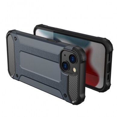 Dėklas Hybrid Armor case iPhone 14 Juodas 1