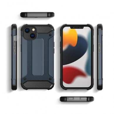Dėklas Hybrid Armor case iPhone 14 Juodas 2