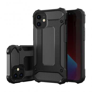 Tvirtas Apsauginis Dėklas Iš Tpu Ir Pc Plastiko 'Hybrid Armor Case Tough Rugged' Iphone 12 Pro Max Juodas 1 Tvirtas Apsauginis Dėklas Iš Tpu Ir Pc Plastiko 'Hybrid Armor Case Tough Rugged' Iphone 12 Pro Max Juodas 1