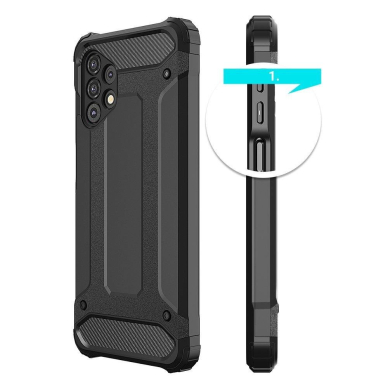 Akcija! Dėklas Hybrid Armor Samsung Galaxy A53 5G mėlynas  4