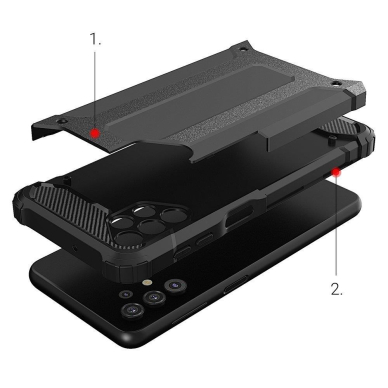 Akcija! Dėklas Hybrid Armor Samsung Galaxy A53 5G mėlynas  6