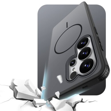 Samsung Galaxy A37 Hybrid Armor T dėklas – juodas 5