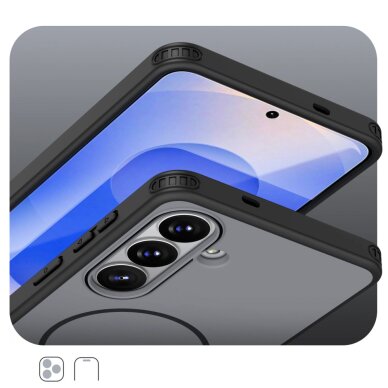 Samsung Galaxy A37 Hybrid Armor T dėklas – juodas 6