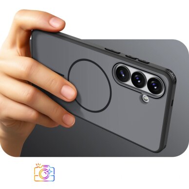 Samsung Galaxy A57 Hybrid Armor T dėklas – juodas 2 Samsung Galaxy A57 Hybrid Armor T dėklas – juodas 2