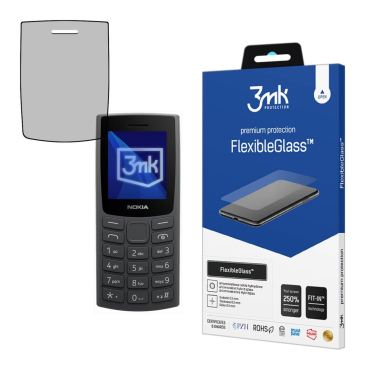 Hibridinis stiklas 3mk Flexible apsauginis stiklas Nokia 105 (2023) Hibridinis stiklas 3mk Flexible apsauginis stiklas Nokia 105 (2023)