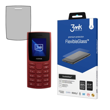 Hibridinis stiklas 3mk Flexible apsauginis stiklas Nokia 105 4G (2023)