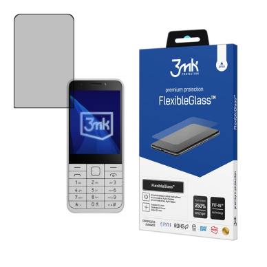 Hibridinis stiklas 3mk Flexible apsauginis stiklas Nokia 230 DualSim 2024