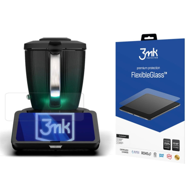 Hibridinis stiklas 3mk FlexibleGlass skirtas Thermomix TM7 Hibridinis stiklas 3mk FlexibleGlass skirtas Thermomix TM7