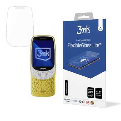 Hibridinis stiklas 3mk FlexibleGlass Lite skirtas Nokia 3210 4G