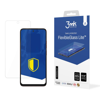 Hibridinis stiklas 3mk FlexibleGlass Lite Motorola Moto G35 5G