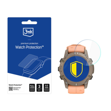 Hibridinis stiklas 3mk Watch Protection FlexibleGlass skirtas Garmin Descent G2