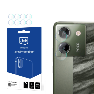 Hibridinis stiklas kameros lęšiui 3mk Lens Protection skirtas Xiaomi Poco M7 Pro 5G