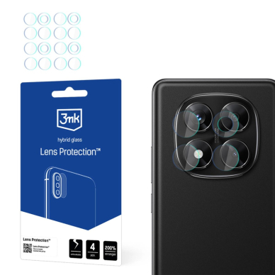 Hibridinis stiklas kameros lęšiui 3mk Lens Protection skirtas Xiaomi Redmi Note 14 Pro 4G