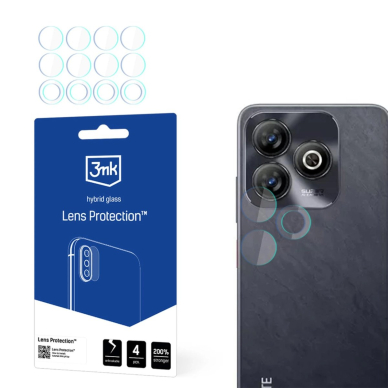 Hibridinis stiklas kameros lęšiui 3mk Lens Protection skirtas ZTE Blade V60 Smart