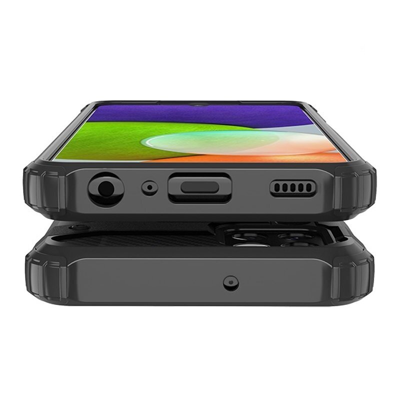 Tvirtas Dėklas Hybrid Armor Case Tough Rugged Cover for Samsung Galaxy A22 4G Mėlynas 5 Tvirtas Dėklas Hybrid Armor Case Tough Rugged Cover for Samsung Galaxy A22 4G Mėlynas 5