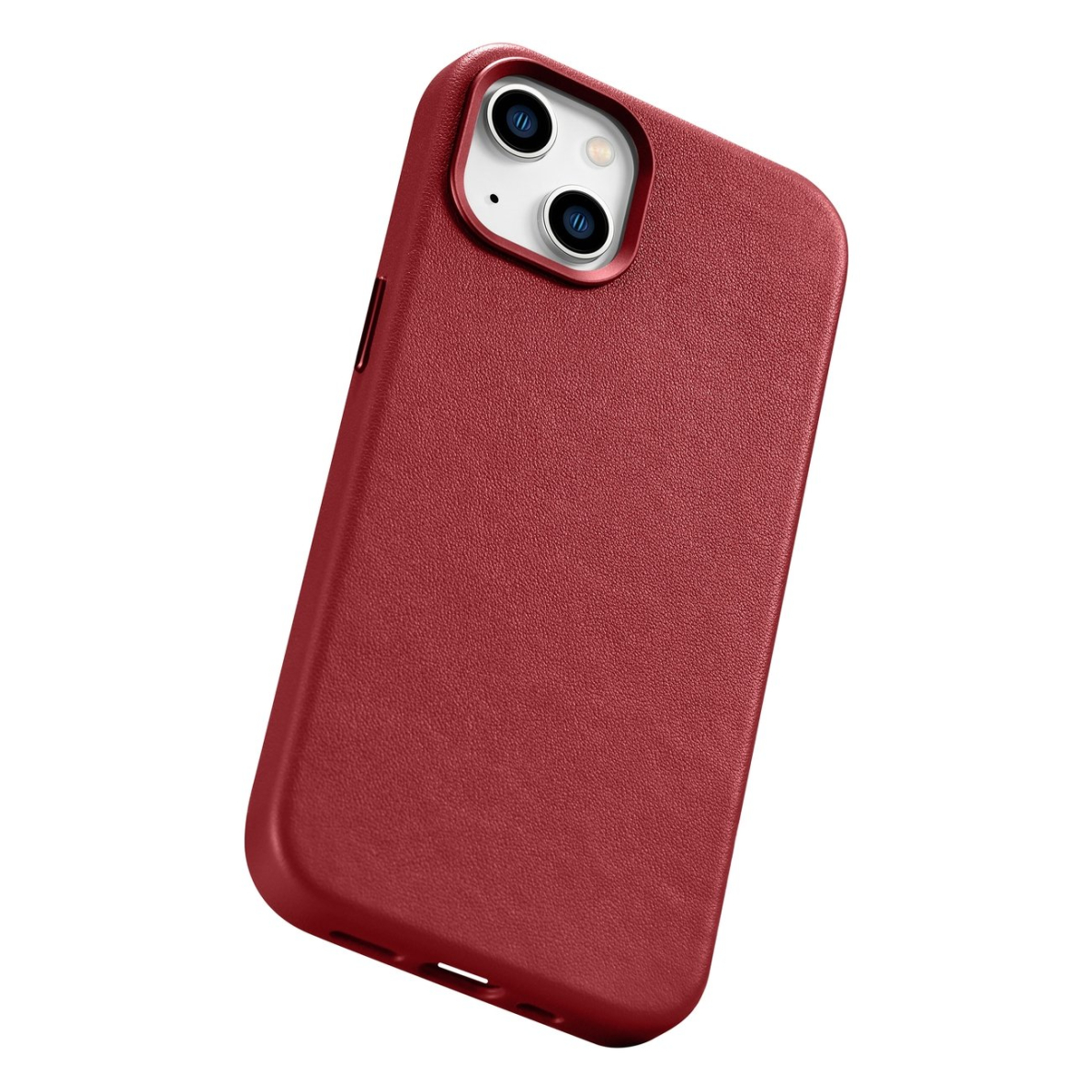 Dėklas iCarer Leather case for iPhone 14 Plus Raudonas (compatible with MagSafe) 11 Dėklas iCarer Leather case for iPhone 14 Plus Raudonas (compatible with MagSafe) 11