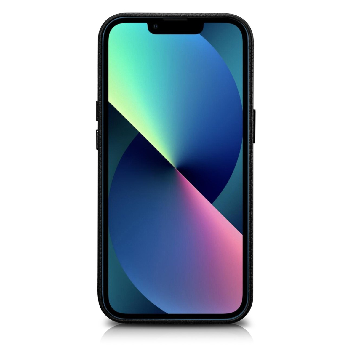 Dėklas iCarer Litchi Premium Leather Case iPhone 14 (MagSafe) Juodas (WMI14220709-BK) 1 Dėklas iCarer Litchi Premium Leather Case iPhone 14 (MagSafe) Juodas (WMI14220709-BK) 1