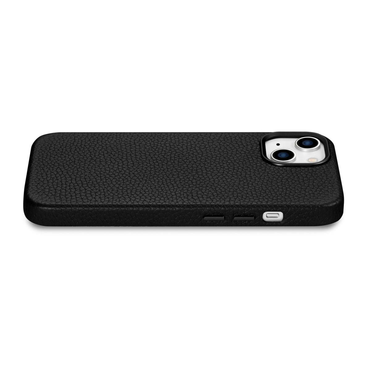 Dėklas iCarer Litchi Premium Leather Case iPhone 14 Plus (MagSafe) Juodas (WMI14220711-BK) 10 Dėklas iCarer Litchi Premium Leather Case iPhone 14 Plus (MagSafe) Juodas (WMI14220711-BK) 10