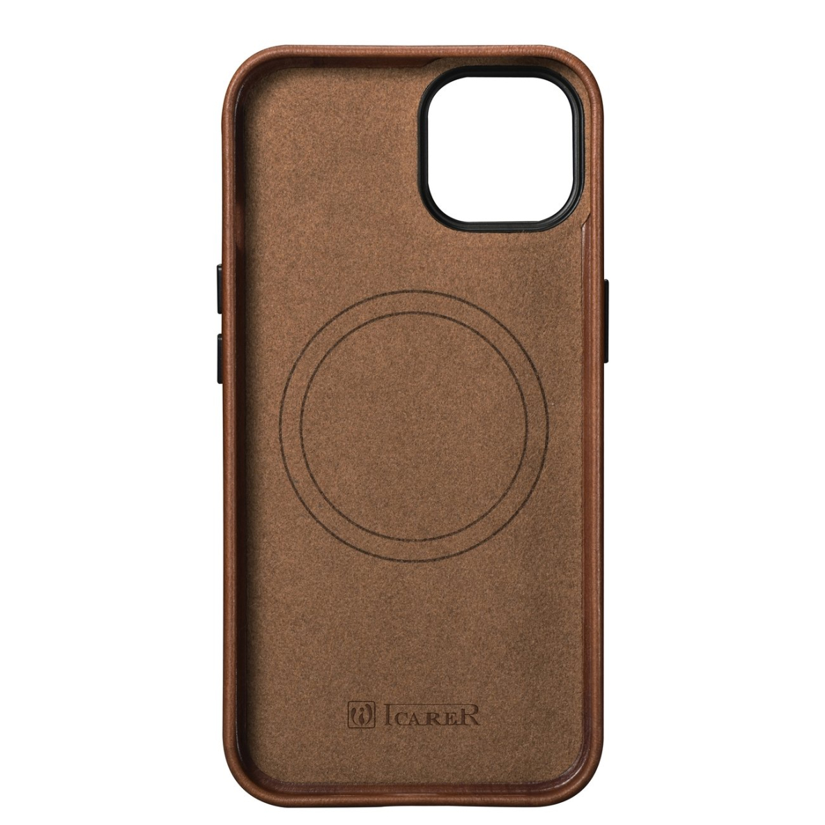 Dėklas iCarer Oil Wax Premium Leather Case iPhone 14 Plus (MagSafe) Rudas (WMI14220703-RB) 7 Dėklas iCarer Oil Wax Premium Leather Case iPhone 14 Plus (MagSafe) Rudas (WMI14220703-RB) 7