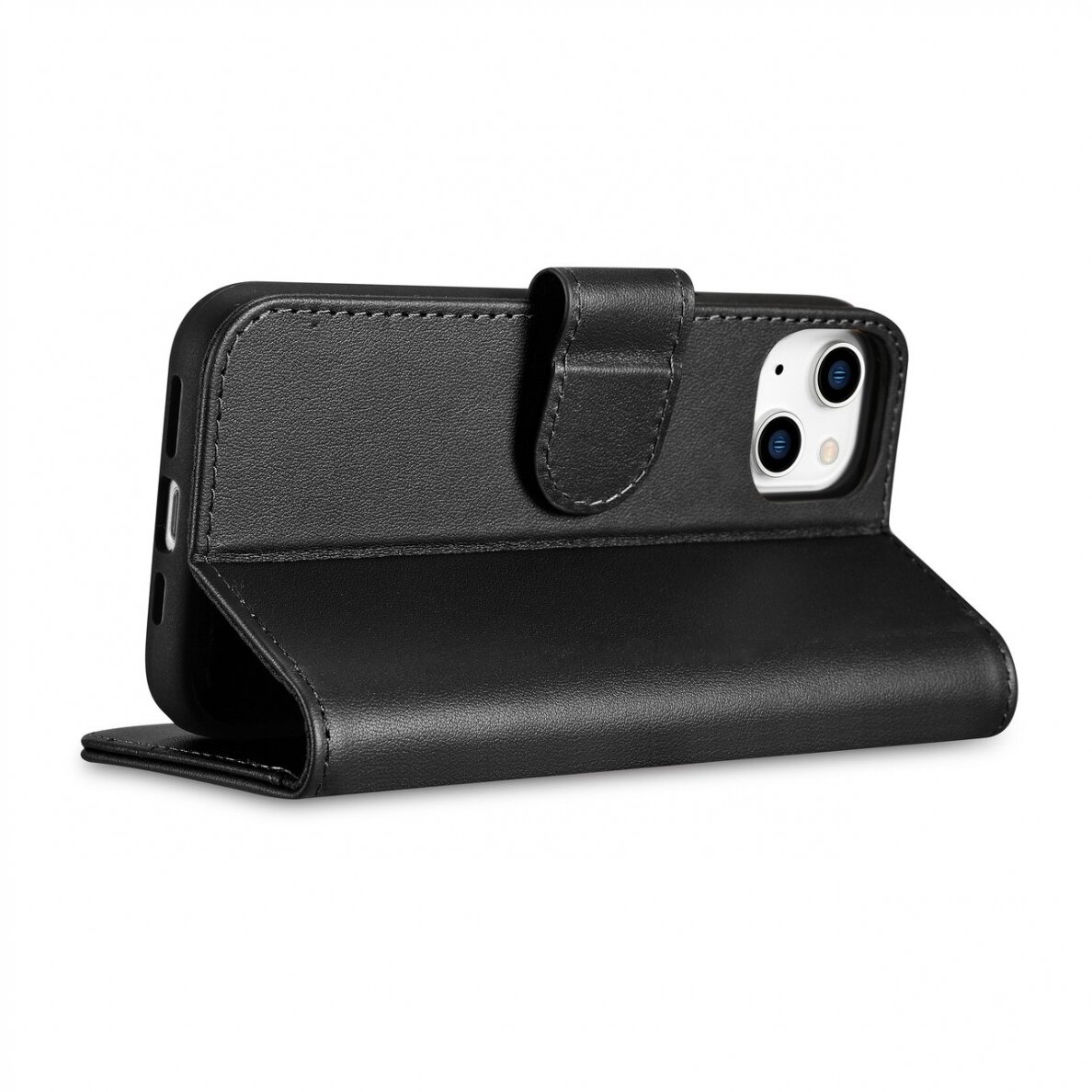 Dėklas iCarer Wallet Case 2in1 Case iPhone 14 Juodas (WMI14220725-BK) 7 Dėklas iCarer Wallet Case 2in1 Case iPhone 14 Juodas (WMI14220725-BK) 7