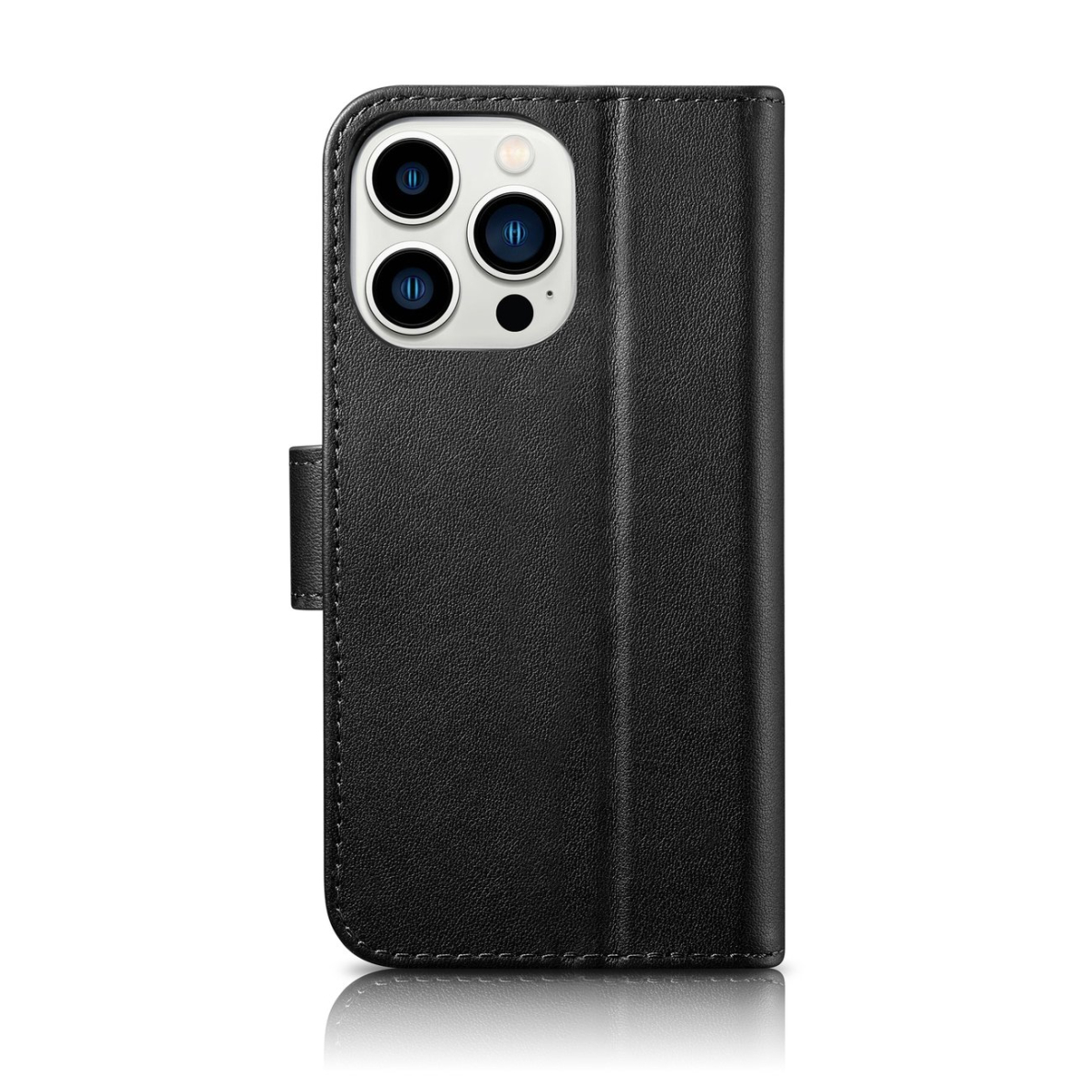 Dėklas iCarer Wallet Case 2in1 Cover iPhone 14 Pro Juodas (WMI14220726-BK) 1 Dėklas iCarer Wallet Case 2in1 Cover iPhone 14 Pro Juodas (WMI14220726-BK) 1