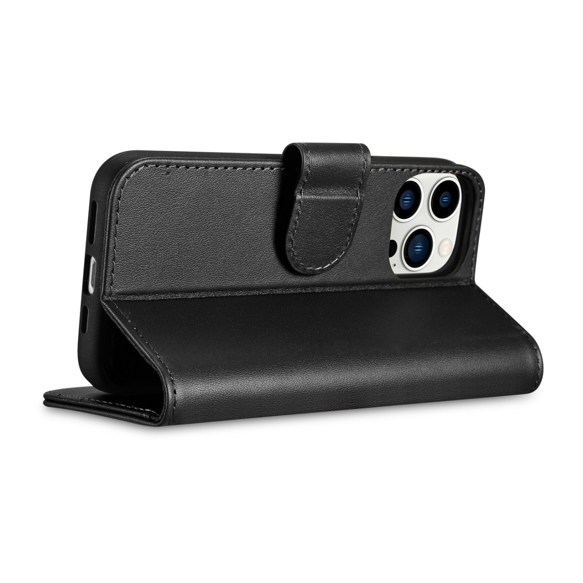 Dėklas iCarer Wallet Case 2in1 Cover iPhone 14 Pro Juodas (WMI14220726-BK) 7 Dėklas iCarer Wallet Case 2in1 Cover iPhone 14 Pro Juodas (WMI14220726-BK) 7