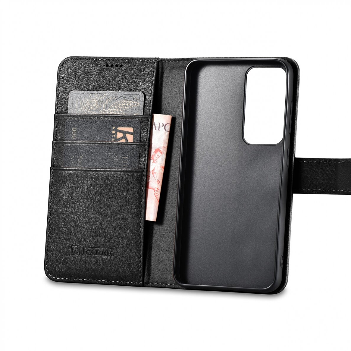 Dėklas iCarer Wallet Samsung Galaxy S23 Juodas Dėklas iCarer Wallet Samsung Galaxy S23 Juodas