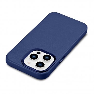 Dėklas iCarer Leather Case for iPhone 14 Pro Max Mėlynas (WMI14220708-BU) (MagSafe compatible) 10 Dėklas iCarer Leather Case for iPhone 14 Pro Max Mėlynas (WMI14220708-BU) (MagSafe compatible) 10