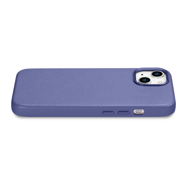 Dėklas iCarer Leather Cover for iPhone 14 Plus Šviesiai violetinis (MagSafe Compatible) 9 Dėklas iCarer Leather Cover for iPhone 14 Plus Šviesiai violetinis (MagSafe Compatible) 9