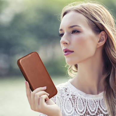 Dėklas iCarer CE Oil Wax Premium Leather Folio Case iPhone 14 Plus (MagSafe) Rudas (AKI14220707-BN) 30 Dėklas iCarer CE Oil Wax Premium Leather Folio Case iPhone 14 Plus (MagSafe) Rudas (AKI14220707-BN) 30