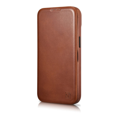 Dėklas iCarer CE Oil Wax Premium Leather Folio Case iPhone 14 Plus (MagSafe) Rudas (AKI14220707-BN) 5 Dėklas iCarer CE Oil Wax Premium Leather Folio Case iPhone 14 Plus (MagSafe) Rudas (AKI14220707-BN) 5