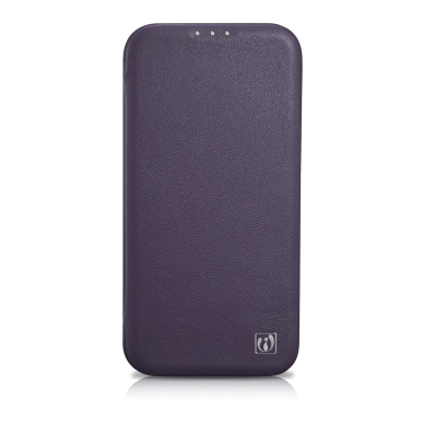 Dėklas iCarer CE Premium Leather Folio Case iPhone 14 Plus (MagSafe) Violetinis (WMI14220715-DP) 1 Dėklas iCarer CE Premium Leather Folio Case iPhone 14 Plus (MagSafe) Violetinis (WMI14220715-DP) 1
