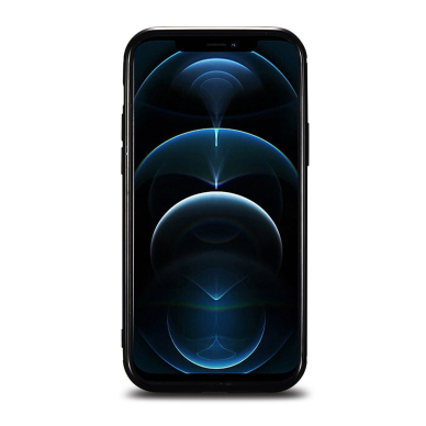 Odinis dėklas iCarer Leather Oil Wax iPhone 12 Pro Max Juodas (ALI1206-BK) 4 Odinis dėklas iCarer Leather Oil Wax iPhone 12 Pro Max Juodas (ALI1206-BK) 4