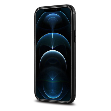 Odinis dėklas iCarer Leather Oil Wax iPhone 12 Pro Max Juodas (ALI1206-BK) 5 Odinis dėklas iCarer Leather Oil Wax iPhone 12 Pro Max Juodas (ALI1206-BK) 5