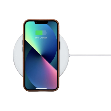 Dėklas iCarer Oil Wax Premium Leather Case iPhone 14 Plus (MagSafe) Rudas (WMI14220703-RB) 6 Dėklas iCarer Oil Wax Premium Leather Case iPhone 14 Plus (MagSafe) Rudas (WMI14220703-RB) 6