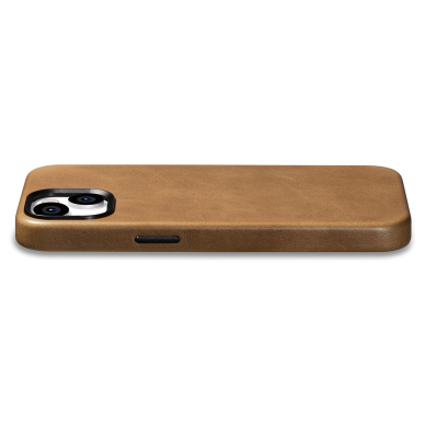 Dėklas iCarer Oil Wax Premium Leather Case iPhone 14 Plus (MagSafe) Rudas (WMI14220703-TN) 14