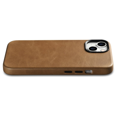 Dėklas iCarer Oil Wax Premium Leather Case iPhone 14 (MagSafe) Rudas (WMI14220701-TN) 8 Dėklas iCarer Oil Wax Premium Leather Case iPhone 14 (MagSafe) Rudas (WMI14220701-TN) 8