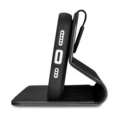 Dėklas iCarer Oil Wax Wallet Case 2in1 Case iPhone 14 Juodas (WMI14220721-BK) 5 Dėklas iCarer Oil Wax Wallet Case 2in1 Case iPhone 14 Juodas (WMI14220721-BK) 5