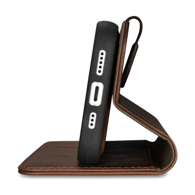 Dėklas iCarer Oil Wax Wallet Case 2in1 Cover iPhone 14 Plus Rudas (WMI14220723-BN) 6 Dėklas iCarer Oil Wax Wallet Case 2in1 Cover iPhone 14 Plus Rudas (WMI14220723-BN) 6