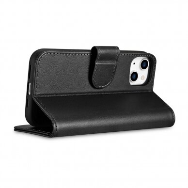 Dėklas iCarer Wallet Case 2in1 Case iPhone 14 Juodas (WMI14220725-BK) 7 Dėklas iCarer Wallet Case 2in1 Case iPhone 14 Juodas (WMI14220725-BK) 7