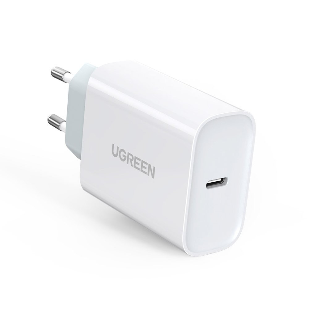 Įkroviklis buitinis Ugreen CD127 USB-C 30W baltas Įkroviklis buitinis Ugreen CD127 USB-C 30W baltas