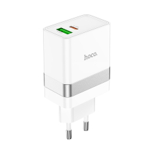 Įkroviklis buitinis Hoco N21 USB-A/Type-C PD30W+QC3.0 baltas