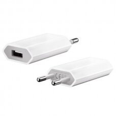 Įkroviklis iPhone A1400 USB slim baltas (1A)