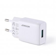 [Užsakomoji prekė] Įkroviklis pentru Priza USB, Fast Charging 2.1A, 10W - JoyRoom (L-1A101) - Baltas
