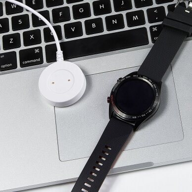 [Užsakomoji prekė] Įkroviklis  Huawei Watch, Honor Watch, USB, 3.5W - Techsuit (THC3) - Juodas 10