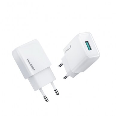 [Užsakomoji prekė] Įkroviklis pentru Priza USB, Fast Charging 2.1A, 10W - JoyRoom (L-1A101) - Baltas 1